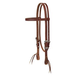 Ken McNabb 3/4-in Diamond M Browband Horse Headstall Weaver Leather